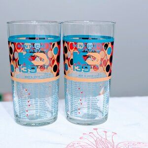 Set of 2 Kentucky Derby Mint Julep Glasses 2013 139th Run Official Tumbler NWT